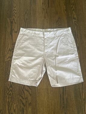 NWT Save Khaki United Pastel Light Rose Bermuda Shorts Size 36
